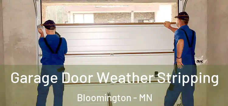  Garage Door Weather Stripping Bloomington - MN